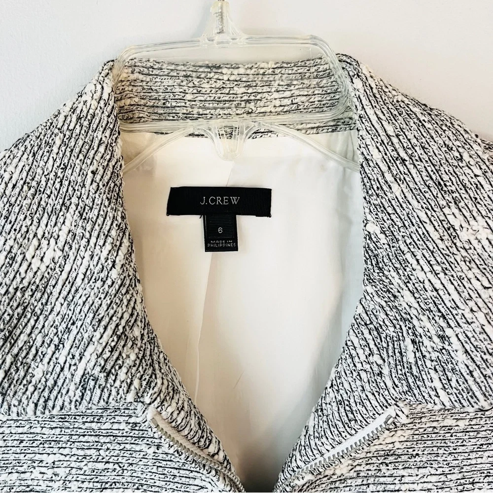J. Crew Collared Tweed Lady Jacket